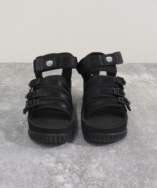 SHAKA(シャカ)の「【SHAKA/シャカ】TRIPPIE PLATFORM スポサン(サンダル・レディース・ブラック/ベージュ・23/24)」の9枚目の写真