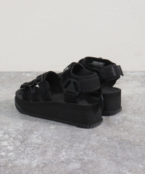 SHAKA(シャカ)の「【SHAKA/シャカ】TRIPPIE PLATFORM スポサン(サンダル・レディース・ブラック/ベージュ・23/24)」の10枚目の写真