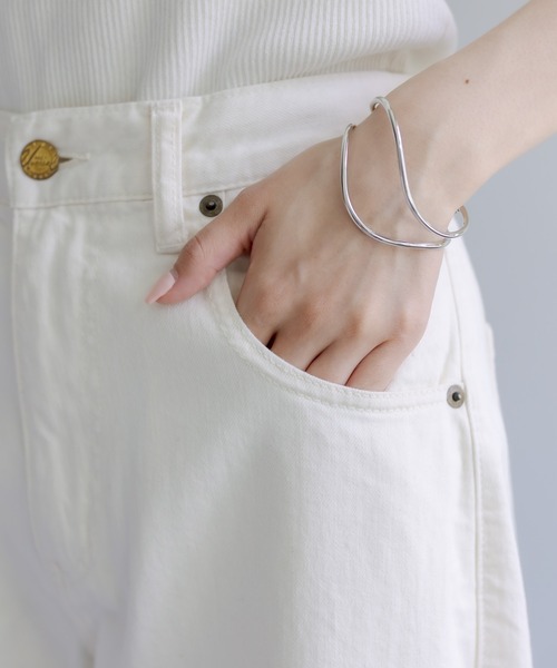 PUAL CE CIN(ピュアルセシン)の「甘撚りツイルワイドカーブパンツ(その他パンツ・レディース・ベージュ/カーキ/アイボリー・FREE)」の14枚目の写真