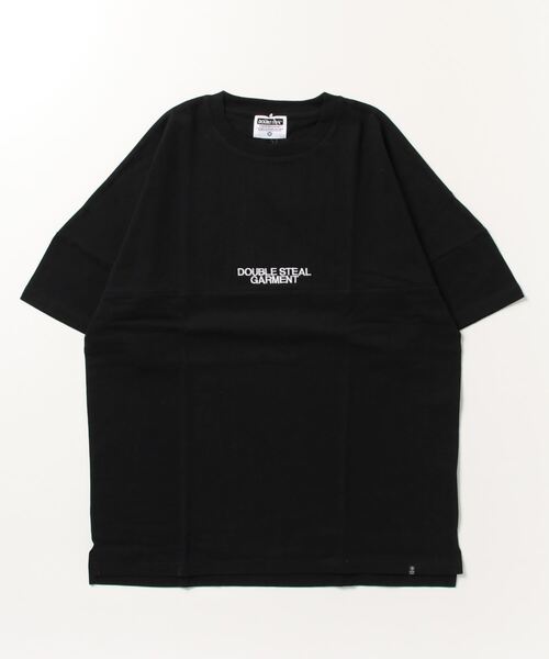 DOUBLE STEAL(ダブルスティール)の「DSGフットボール Tシャツ(Tシャツ/カットソー・メンズ・ホワイト/ブラック・MEDIUM/LARGE)」の2枚目の写真