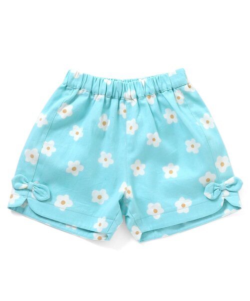 apres les cours（アプレレクール）の「【6色展開】バラエティ 総柄ハーフパンツ_4分丈（その他パンツ・キッズ・キナリ/ベージュ/チェック/アイボリー/レインボー/その他3・130/90/80/110/100/140/120）」の19枚目の写真