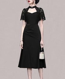 Jasmine Grandiflorum（ジャスミングランディフローラム）の「レースショルダードレス (SS)（ドレス）」