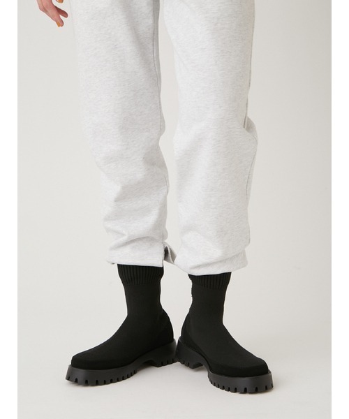 emmi（エミ）の「【emmi atelier】ecoニットブーツ（ブーツ）」 - WEAR