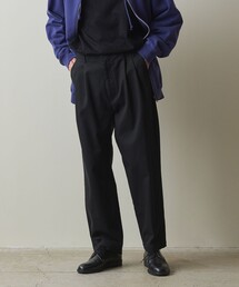 Steven Alan | ＜Steven Alan＞ STRC DRILL 2PLEATED PANTS-BOLD/パンツ(その他パンツ)