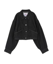 CIMARRON | 【CIMARRON】スリーブタックショートジャケット(デニムジャケット)