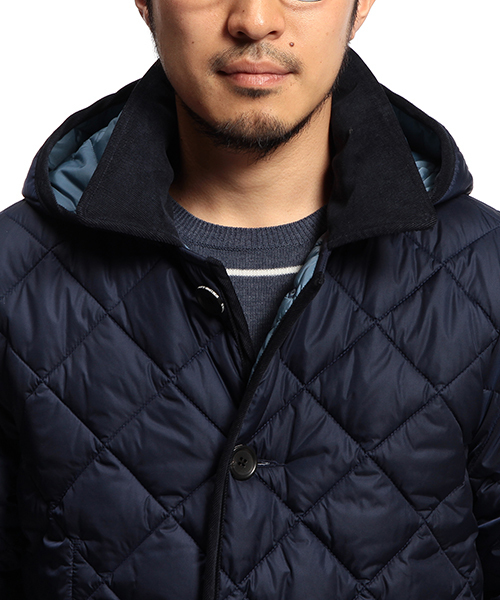 B:MING by BEAMS（ビーミングバイビームス）の「ビーミング by ビームス / ナイロンキルティングブルゾン（その他アウター・メンズ・ネイビー/ブラック・LARGE/X-LARGE/MEDIUM/SMALL）」の12枚目の写真