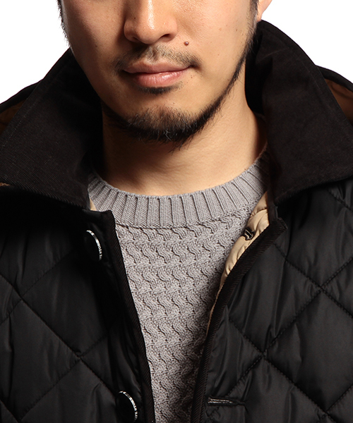 B:MING by BEAMS（ビーミングバイビームス）の「ビーミング by ビームス / ナイロンキルティングブルゾン（その他アウター・メンズ・ネイビー/ブラック・LARGE/X-LARGE/MEDIUM/SMALL）」の7枚目の写真