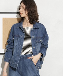 PICCADILLY | PICCADILLY/別注 COLLETTE ルーズフィットジャケット(セットアップ可)(デニムジャケット)
