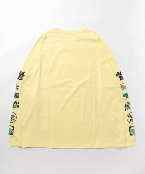 SPINNS（スピンズ）の「袖アソートロゴ刺繍 ロングスリーブTシャツ（Tシャツ/カットソー・レディース・ブラック/イエロー/オートミール/オフホワイト・ONESIZE）」の20枚目の写真