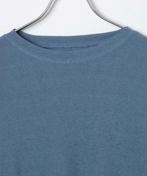 WEGO（ウィゴー）の「WEGO/袖切り替えシアーロンT（Tシャツ/カットソー・レディース・ホワイト/サックスブルー・FREE）」の16枚目の写真