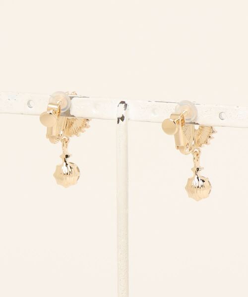 Cupid Heart（キューピッドハート）の「【Cupid Heart】結婚式アクセ！ストーンビジューイヤリング（イヤリング・レディース・ゴールド・MEDIUM）」の13枚目の写真