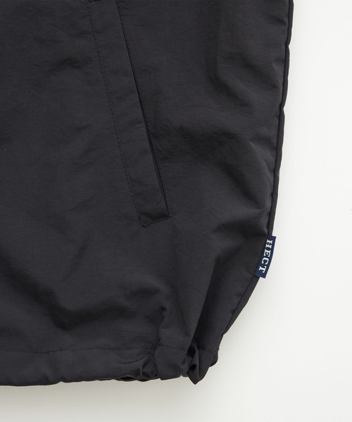 HECT】Water Repellent Nylon Half Zip Vest / 撥水ナイロンハーフ