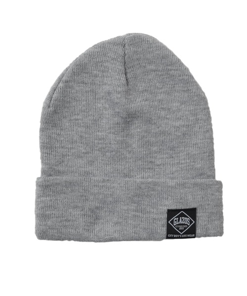 GLAZOS(グラソス)の「シンプルカラーニット帽(ニットキャップ/ビーニー・キッズ・イエロー/グレー/ブラック/オレンジ/ネイビー・フリー)」の14枚目の写真