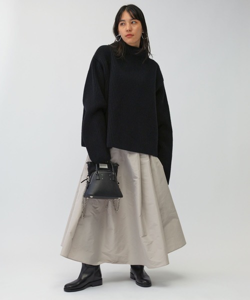 Chaos（カオス）の「Chaos(カオス)/パフェラタフタスカート（スカート・レディース・グレー系その他/ブラック/サックスブルー/ピンク・FREE）」の14枚目の写真