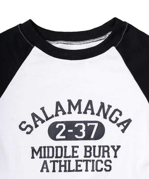 Figments（フィグメンツ）の「カレッジロゴラグラントップス（Tシャツ/カットソー・レディース・ブラック・FREE）」の10枚目の写真