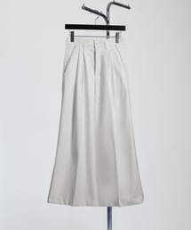 Nilway（ニルウェイ）の「420g/mTR配色ステッチワイドルーズ袴パンツ/センタープレス 袴シルエット ドレープワイドパンツ【セットアップ対応】（スラックス）」