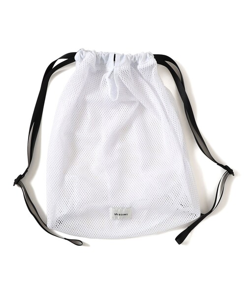 bpr BEAMS（ビーピーアール ビームス ）の「メッシュ 2WAY バッグ（バックパック/リュック・メンズ・ブラック/ホワイト・ONE SIZE）」の13枚目の写真