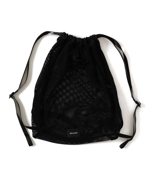 bpr BEAMS（ビーピーアール ビームス ）の「メッシュ 2WAY バッグ（バックパック/リュック・メンズ・ブラック/ホワイト・ONE SIZE）」の14枚目の写真
