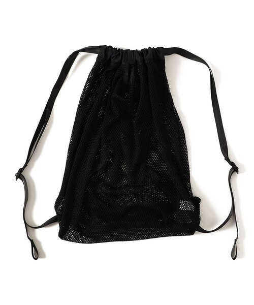 bpr BEAMS（ビーピーアール ビームス ）の「メッシュ 2WAY バッグ（バックパック/リュック・メンズ・ブラック/ホワイト・ONE SIZE）」の15枚目の写真