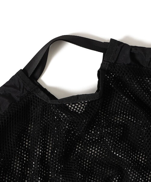 bpr BEAMS（ビーピーアール ビームス ）の「メッシュ 2WAY バッグ（バックパック/リュック・メンズ・ブラック/ホワイト・ONE SIZE）」の20枚目の写真