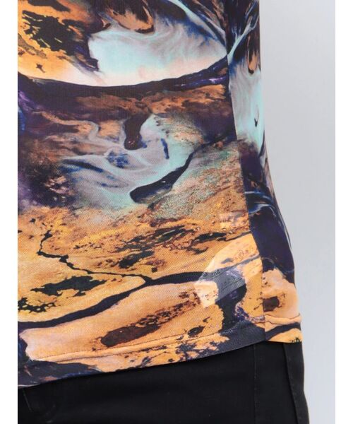 MURUA（ムルーア）の「カットアウトシアートップス（Tシャツ/カットソー・レディース・ブラック/その他1/グリーン・FREE）」の7枚目の写真