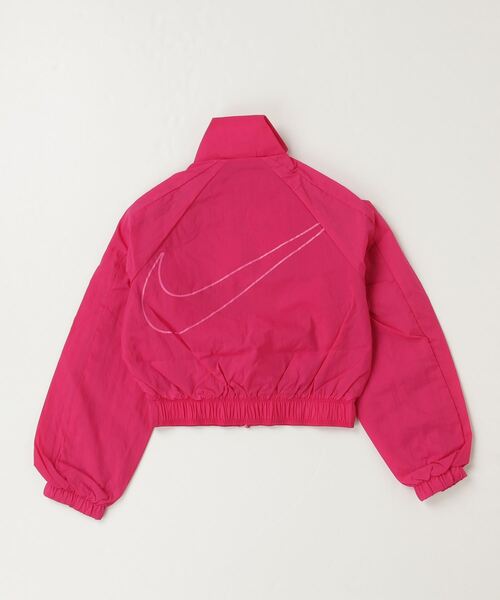 NIKE（ナイキ）の「NIKE/ナイキ キッズ ジャケット NY G NSW WVN JKT TRND FB1267-615（その他アウター・キッズ・ピンク・150cm/140cm/130cm/160cm）」の2枚目の写真