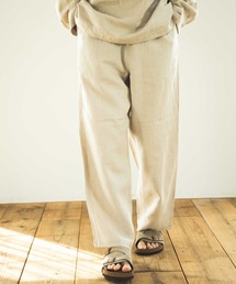 SILKY LINEN / RELAX EASY PANTS / M241118