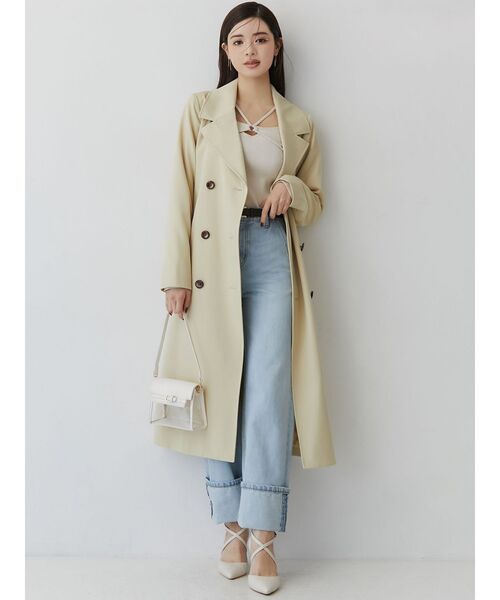 RESEXXY（リゼクシー）の「バストポイントニットトップス（ニット/セーター・レディース・ブラック/アイボリー/ミント・FREE）」の18枚目の写真