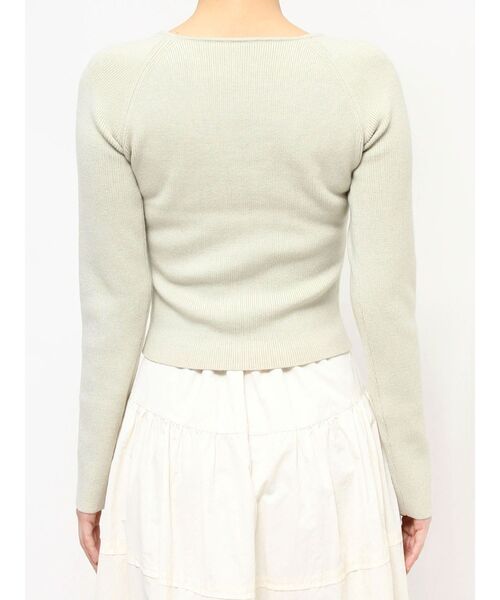 RESEXXY（リゼクシー）の「バストポイントニットトップス（ニット/セーター・レディース・ブラック/アイボリー/ミント・FREE）」の22枚目の写真