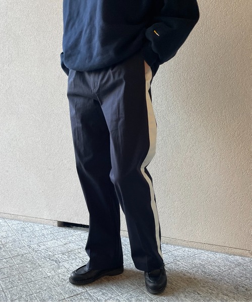 y/m by れぽすけ(イムバイレポスケ)の「サイドライントラウザー(その他パンツ・メンズ・ブラック/ネイビー・XL/S/M/L/XS)」の13枚目の写真