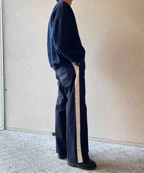 y/m by れぽすけ(イムバイレポスケ)の「サイドライントラウザー(その他パンツ・メンズ・ブラック/ネイビー・XL/S/M/L/XS)」の14枚目の写真