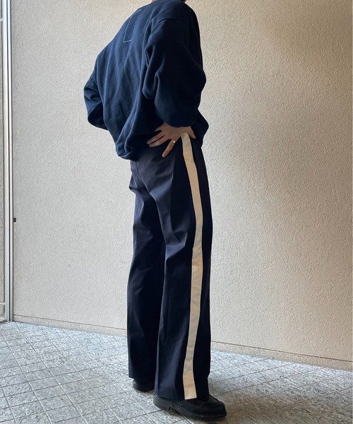 y/m by れぽすけ(イムバイレポスケ)の「サイドライントラウザー(その他パンツ・メンズ・ブラック/ネイビー・XL/S/M/L/XS)」の15枚目の写真