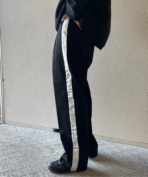 y/m by れぽすけ(イムバイレポスケ)の「サイドライントラウザー(その他パンツ・メンズ・ブラック/ネイビー・XL/S/M/L/XS)」の21枚目の写真