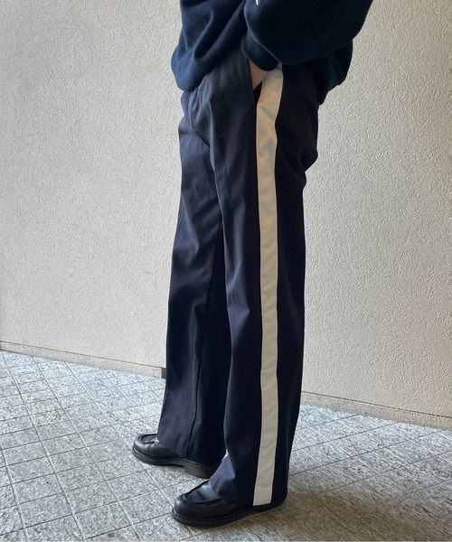 y/m by れぽすけ(イムバイレポスケ)の「サイドライントラウザー(その他パンツ・メンズ・ブラック/ネイビー・XL/S/M/L/XS)」の8枚目の写真