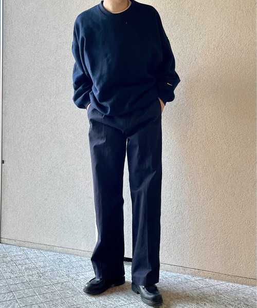 y/m by れぽすけ(イムバイレポスケ)の「サイドライントラウザー(その他パンツ・メンズ・ブラック/ネイビー・XL/S/M/L/XS)」の4枚目の写真