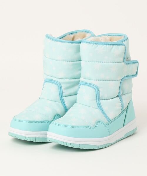 Parade（パレード）の「【防水】女児軽量防寒ブーツ　FKR-1409【スノーブーツ】（ブーツ・キッズ・ピンク/サックスブルー・21.0cm/22.0cm/23.0cm/20.0cm/19.0cm）」の2枚目の写真