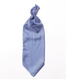 B.I.D.（ビーアイディー）の「《made in japan》シルク ハウンドトゥースデザインアスコット（ネクタイ）」