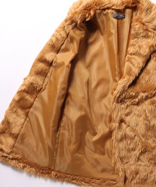 GGD SELECT（ジージーディー　セレクト）の「ファーロングコート（チェスターコート・メンズ・グレー/ベージュ/ブラック・L/M）」の5枚目の写真