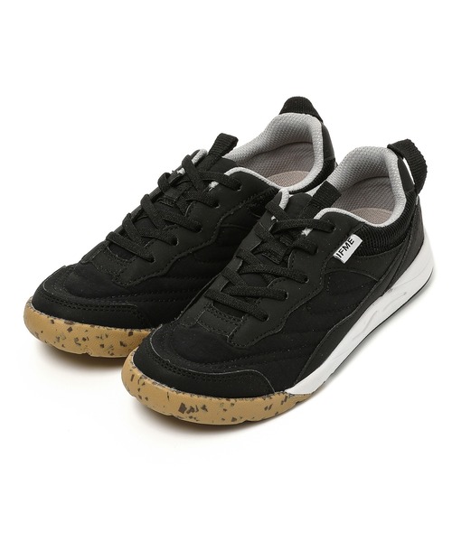 IFME（イフミー）の「JUNIOR｜IFME＋ アウトドアデザインスニーカー[スタイリスト近澤一雅モデル]（スニーカー・キッズ・グリーン/ベージュ/ブラック・20.0cm/20.5cm/21.0cm/21.5cm/22.0cm/22.5cm/19.5cm）」の2枚目の写真