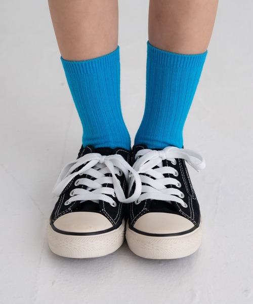 stample（スタンプル）の「ネオン　リブクルーソックス　【6足セット】（ソックス/靴下・キッズ・A・S/M/L/LL）」の16枚目の写真