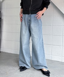 EPIMI E'PIMMY | ツータックバギーデニムパンツ(デニムパンツ)