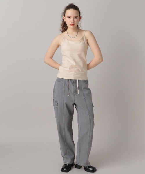 FOREVER 21（フォーエバー トゥエンティーワン）の「【2024SS】カップ付きキャミソール（キャミソール・レディース・ブラウン/アイボリー/ブラック・SMALL/MEDIUM）」の20枚目の写真