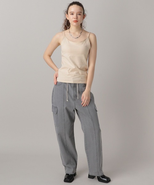 FOREVER 21（フォーエバー トゥエンティーワン）の「【2024SS】カップ付きキャミソール（キャミソール・レディース・ブラウン/アイボリー/ブラック・SMALL/MEDIUM）」の21枚目の写真