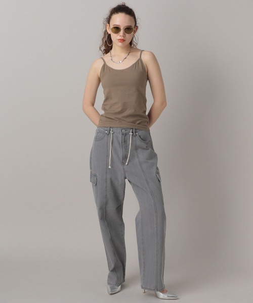 FOREVER 21（フォーエバー トゥエンティーワン）の「【2024SS】カップ付きキャミソール（キャミソール・レディース・ブラウン/アイボリー/ブラック・SMALL/MEDIUM）」の22枚目の写真