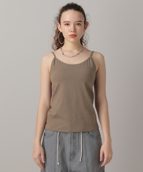 FOREVER 21（フォーエバー トゥエンティーワン）の「【2024SS】カップ付きキャミソール（キャミソール・レディース・ブラウン/アイボリー/ブラック・SMALL/MEDIUM）」の12枚目の写真