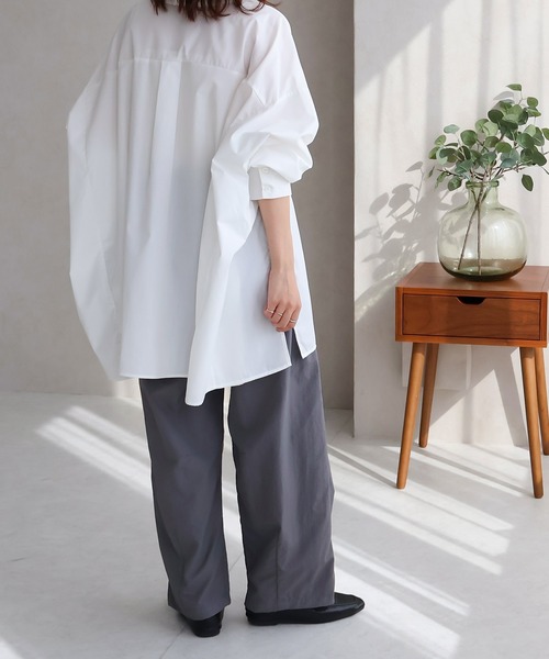 Social GIRL（ソーシャルガール）の「ナイロンカーブパンツ（その他パンツ・レディース・カーキ/ブラック/チャコール・M）」の16枚目の写真