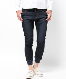 VENCEEXCHANGE | ドビーデニム裾リブパンツ(デニムパンツ)