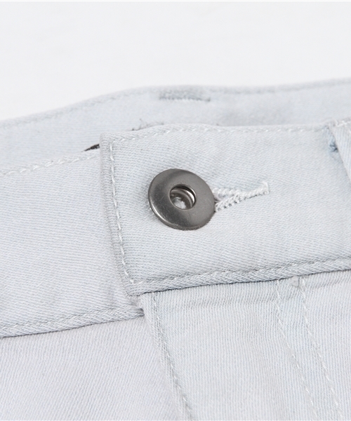 VENCEEXCHANGE（ヴァンスエクスチェンジ）の「ドビーデニム裾リブパンツ（デニムパンツ・メンズ・ネイビー/オフホワイト・MEDIUM/LARGE/SMALL）」の11枚目の写真