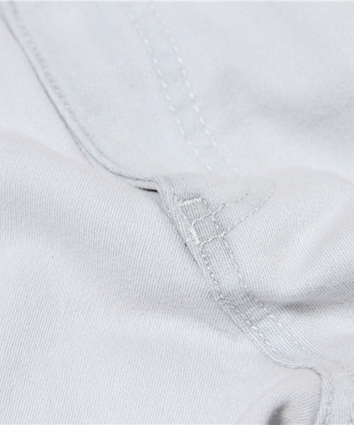 VENCEEXCHANGE（ヴァンスエクスチェンジ）の「ドビーデニム裾リブパンツ（デニムパンツ・メンズ・ネイビー/オフホワイト・MEDIUM/LARGE/SMALL）」の13枚目の写真