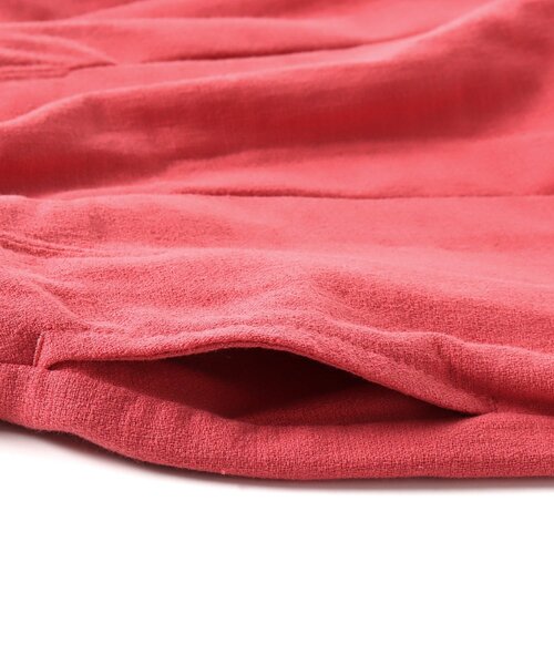 Seraph（セラフ）の「プリーツ台形スカートパンツ（その他パンツ・キッズ・ブラック/ベージュ/インディゴブルー/オレンジ・80/90/100/110/120/130/140）」の12枚目の写真